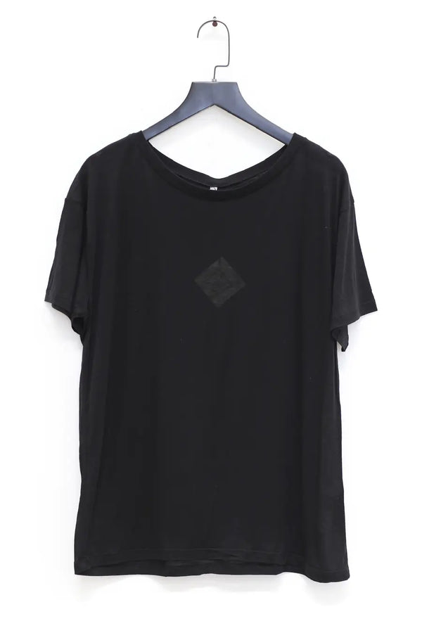 BASERANGE Classic Bamboo Fiber Bamboo Cotton Loose T-shirt Series Collection Round Neck Bottoming Shirt France BAS-TOLO-BL-000-BLACK 24 New Upgrade